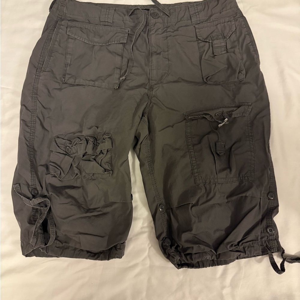 Sean John Dark Gray Cargo Shorts